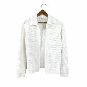 Sweaters | 6s Vintage 100 Orlon Acrylic Knit Cardigan Winter